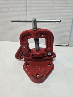 SUPER -EGO NO. 450-2 BENCH YOKE PIPE VISE 1/8''- 2'' CAPICITY 