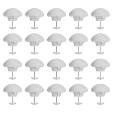 20Pcs, Duvet Pin Duvet Clips Mushroom Cotton Quilt Cover Pin Clips Light Gray