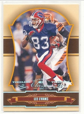 2007 Donruss Classics Lee Evans Timeless Tributes Silver /50