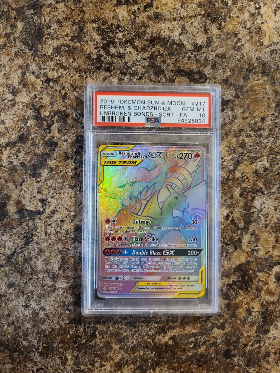 Reshiram & Charizard GX