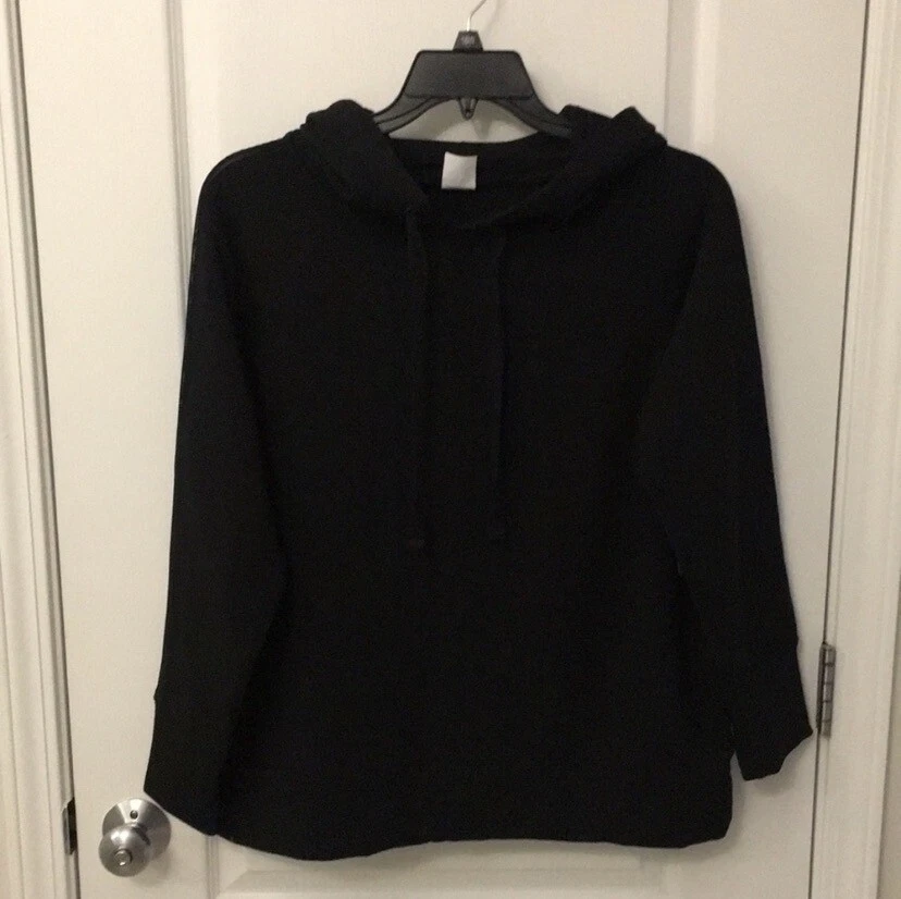 Thin and Soft Breathable Black Hoodie