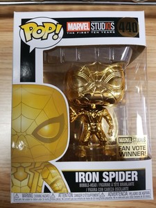 chrome iron spider pop