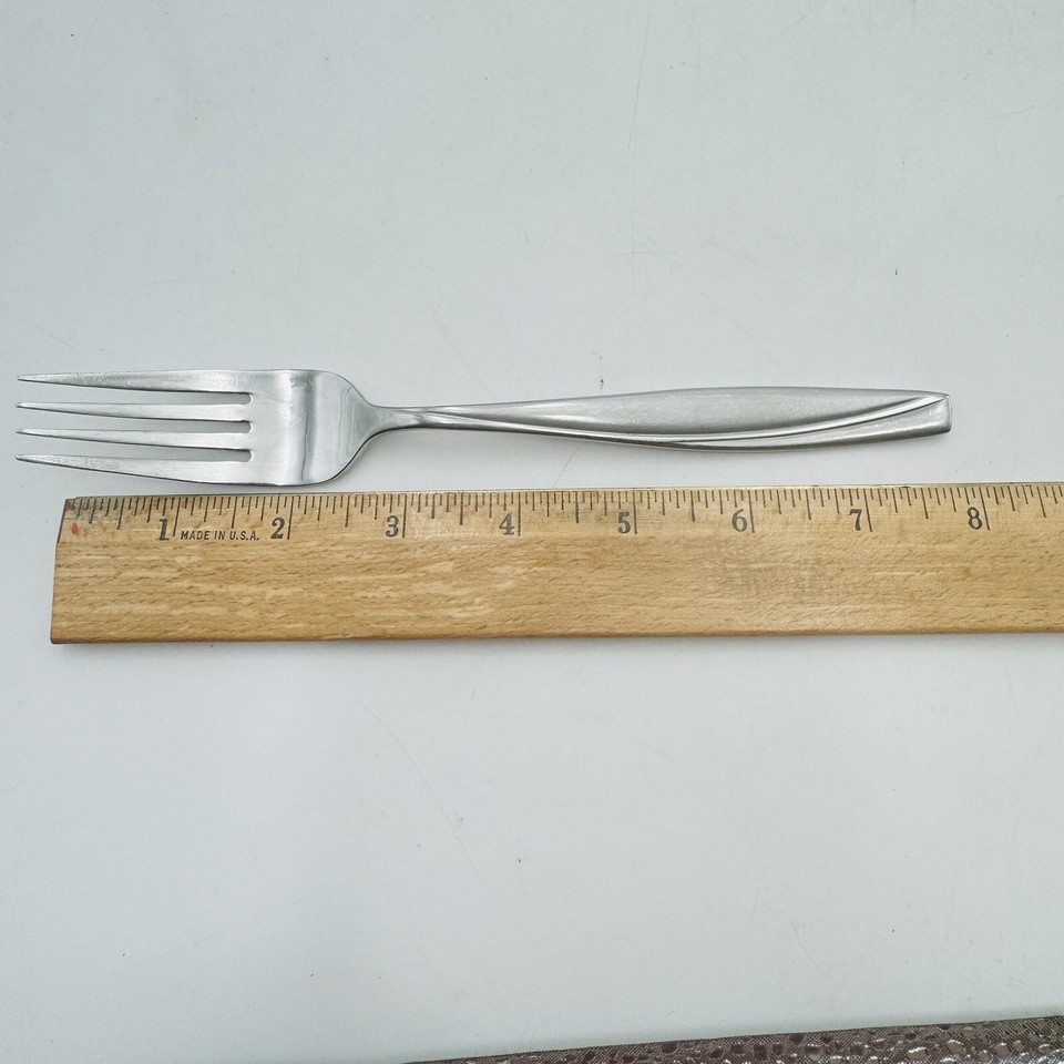 Oneida CAMLYNN CLEO Frosted Stainless Dinner Salad Dessert Forks & Spoon eBay