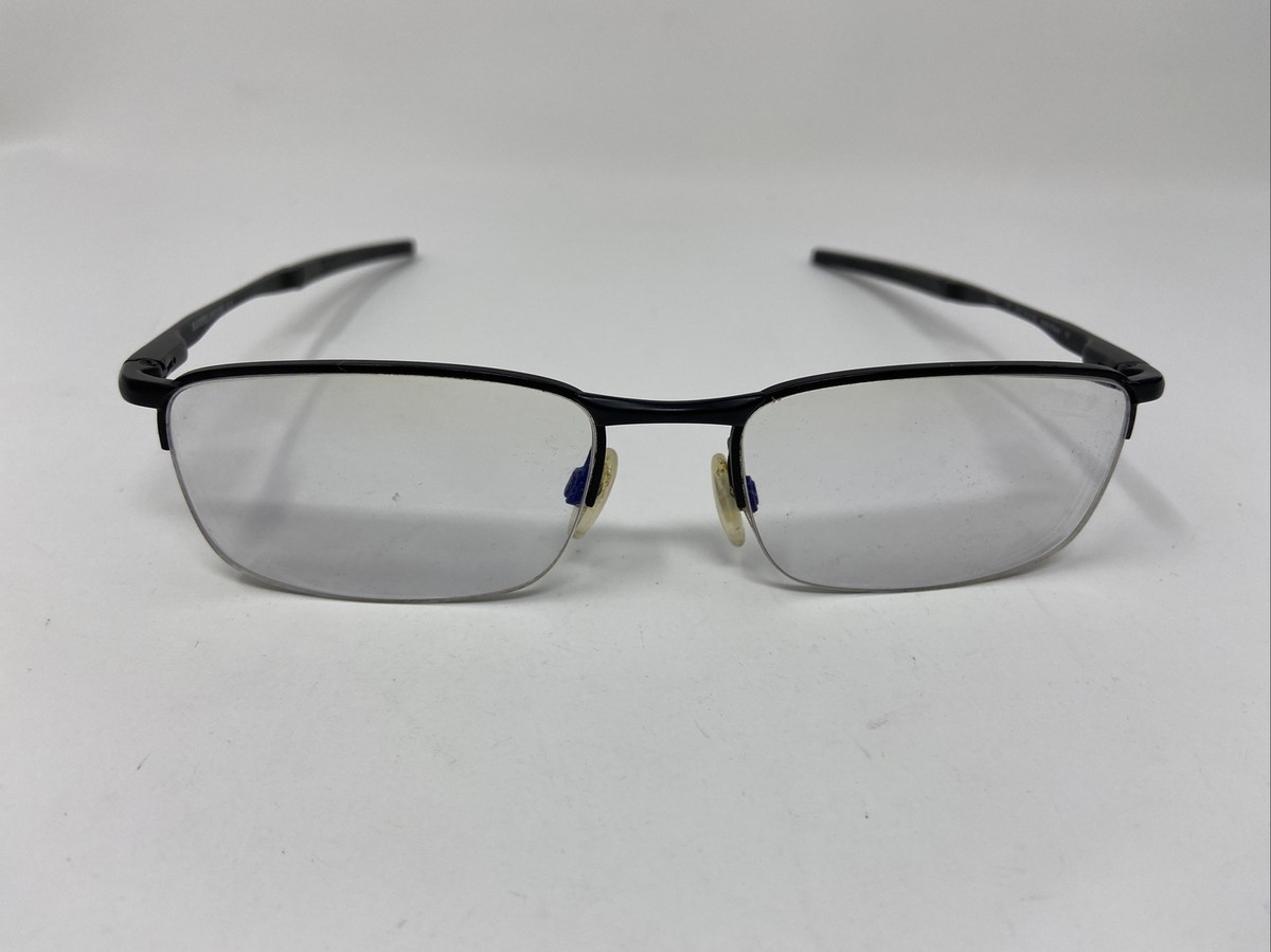 OAKLEY OX3174-0153 BARRELHOUSE 0.5 MATTE BLACK AUTHENTIC FRAMES EYEGLASSES 53-18 Oakley Barrelhouse 0.5 - Rectangle Matte Black Frame Glasses  main image 4