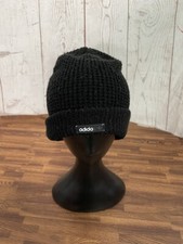 Adidas Originals Unisex Black Beanie Hat Cuffed One Size