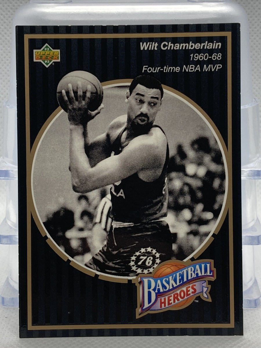 スポーツ Upper Deck Wilt Chamberlain  Beginnings 1992-93 Upper Deck Basketball Heroes Wilt Chamberlain #14