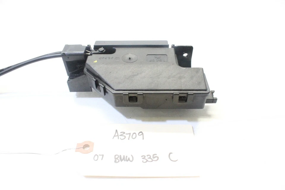 2007 BMW 335i COUPE TAMPA TRASEIRA PORTA-MALAS TRAVA CONJUNTO ATUADOR A3709 - Imagem 3 de 4