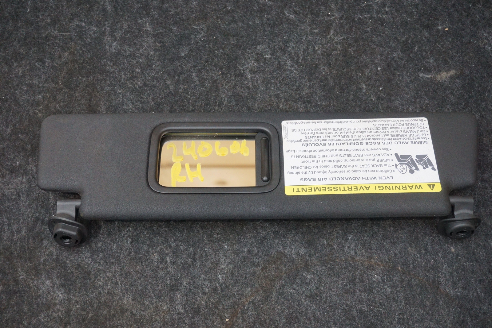 Set Of 2 Left Right Driver Passenger Sun Visor 420857551D Audi R8 Type 42 08-15