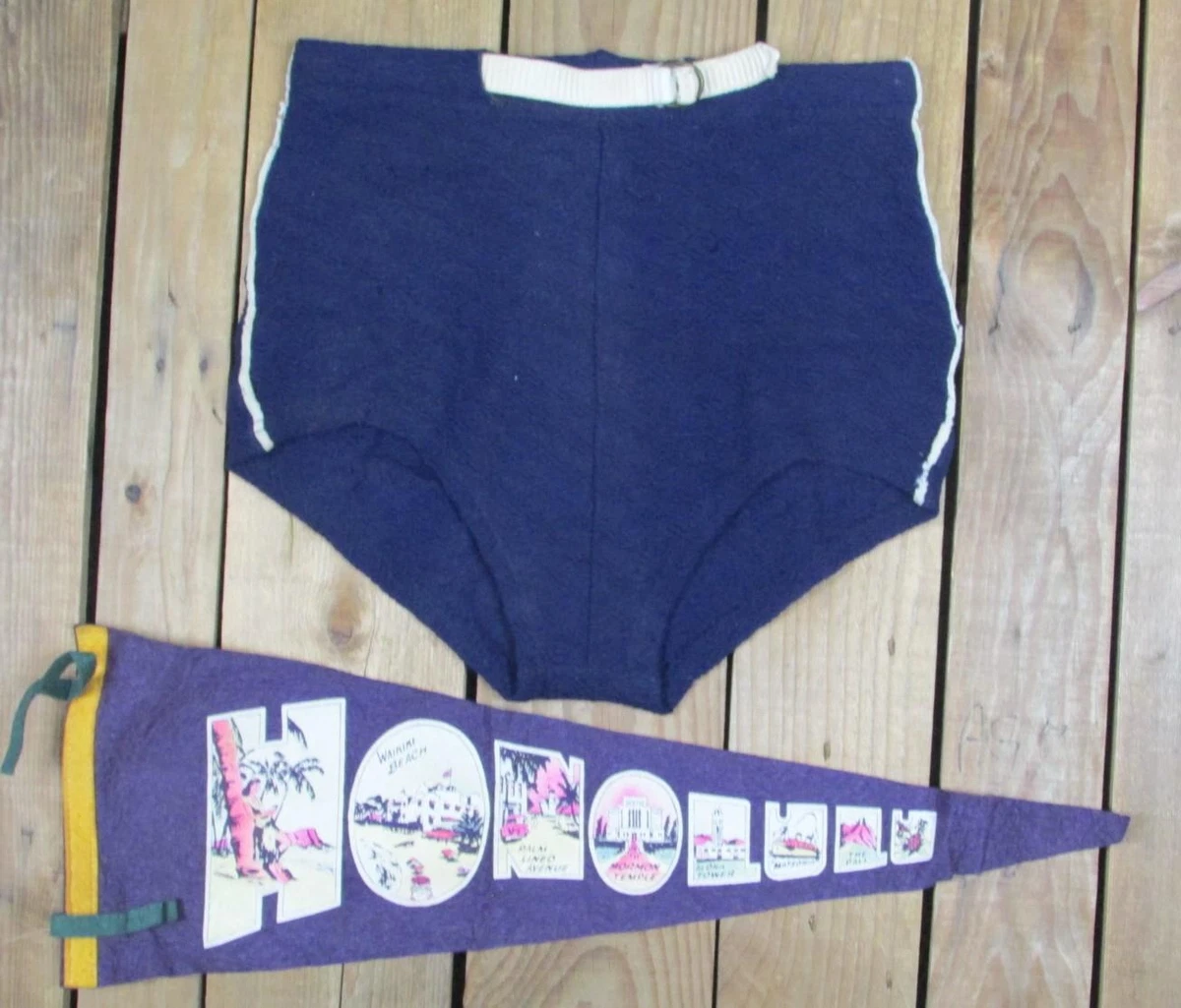 1940s 100% Wool Vintage Swimwear for Men for sale | eBay