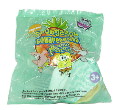 Wendy's Kids Meal Toy SpongeBob SquarePants SANDY SQUIRREL Children Toy Figure