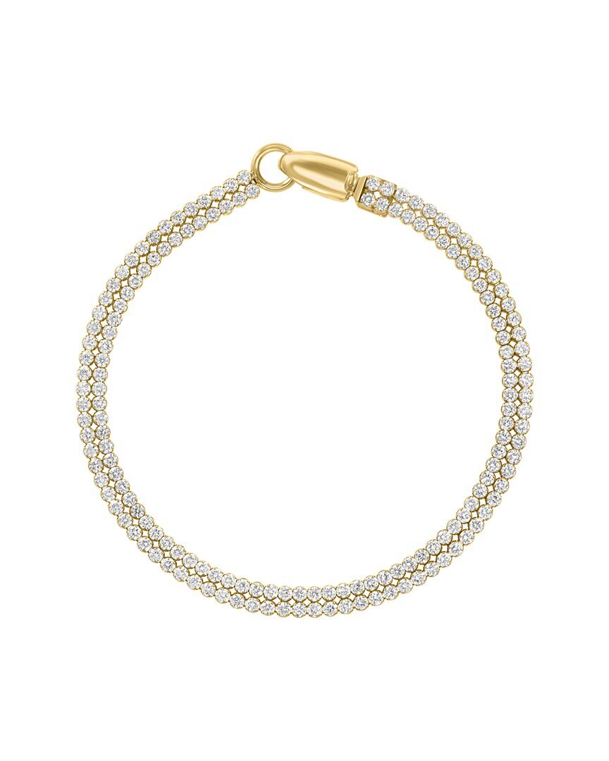 Женский браслет с бриллиантами Effy Fine Jewelry 14 Карат 3,68 Карата, выращенными в лаборатории.