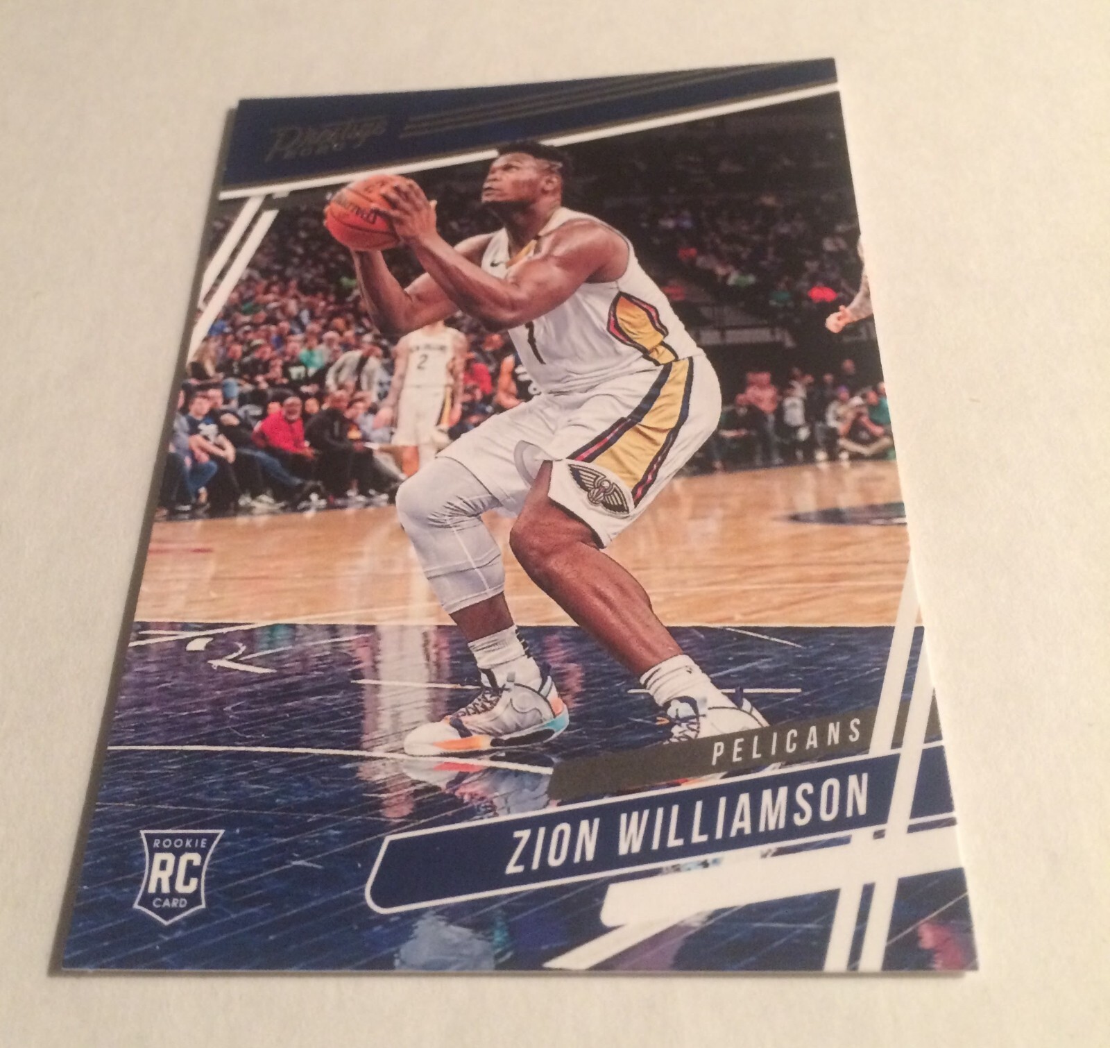 Zion Williamson 2019-20 Panini Chronicles Prestige Basketball "RC" #60