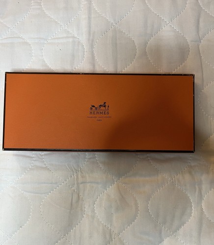Authentic Hermès Paris Classic Orange Gift Box – Multiple Sizes Available, All Occasion Luxury Packaging