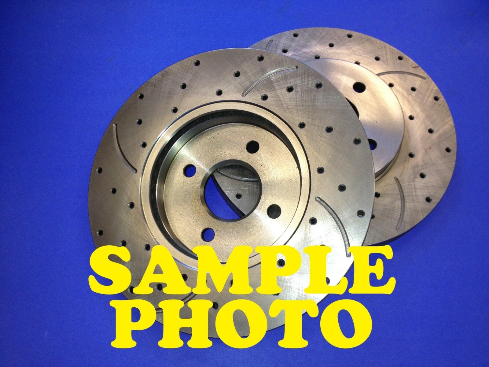 Set Rear Drilled Slotted Brake Rotors for 0306 SENTRA SER SPECV eBay