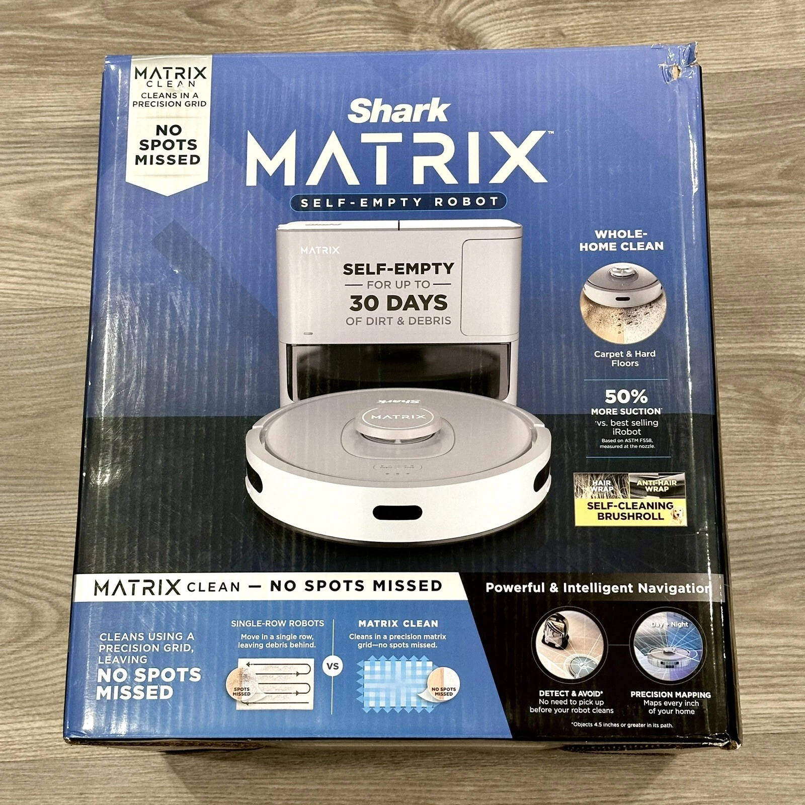 Shark Matrix Self-Emptying Robot Vacuum With 30 Day Dock (UR2350S)