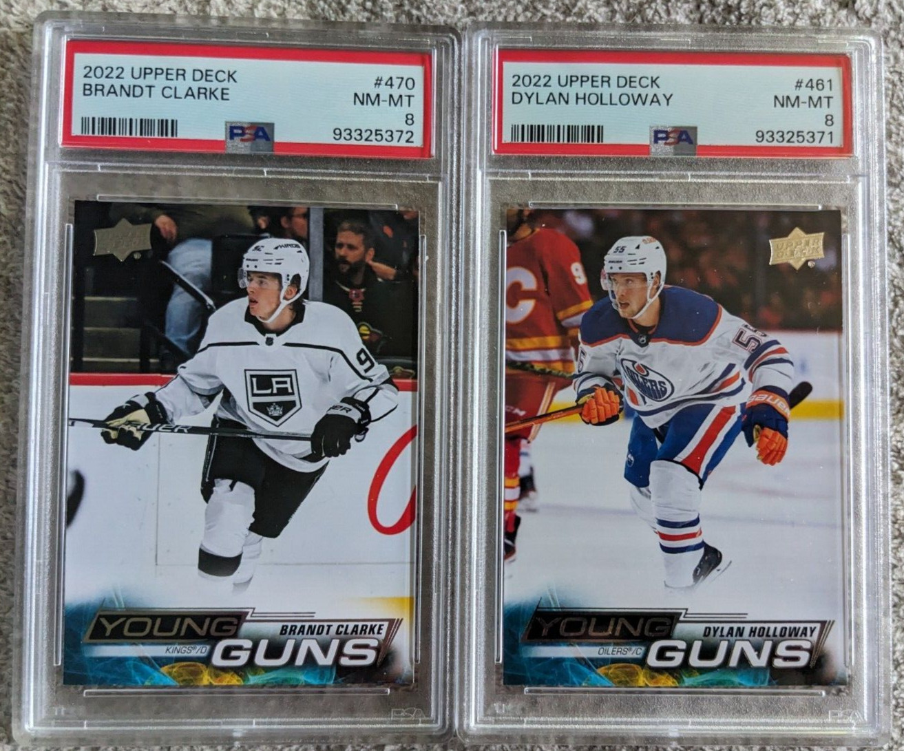 PSA Graded Hockey Cards Lot Wayne Gretzky Auston Matthews Young Guns view 6