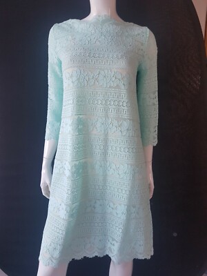 RIANI Kleid Frühling/Sommer Spitze mint Gr.34/XS**NEU