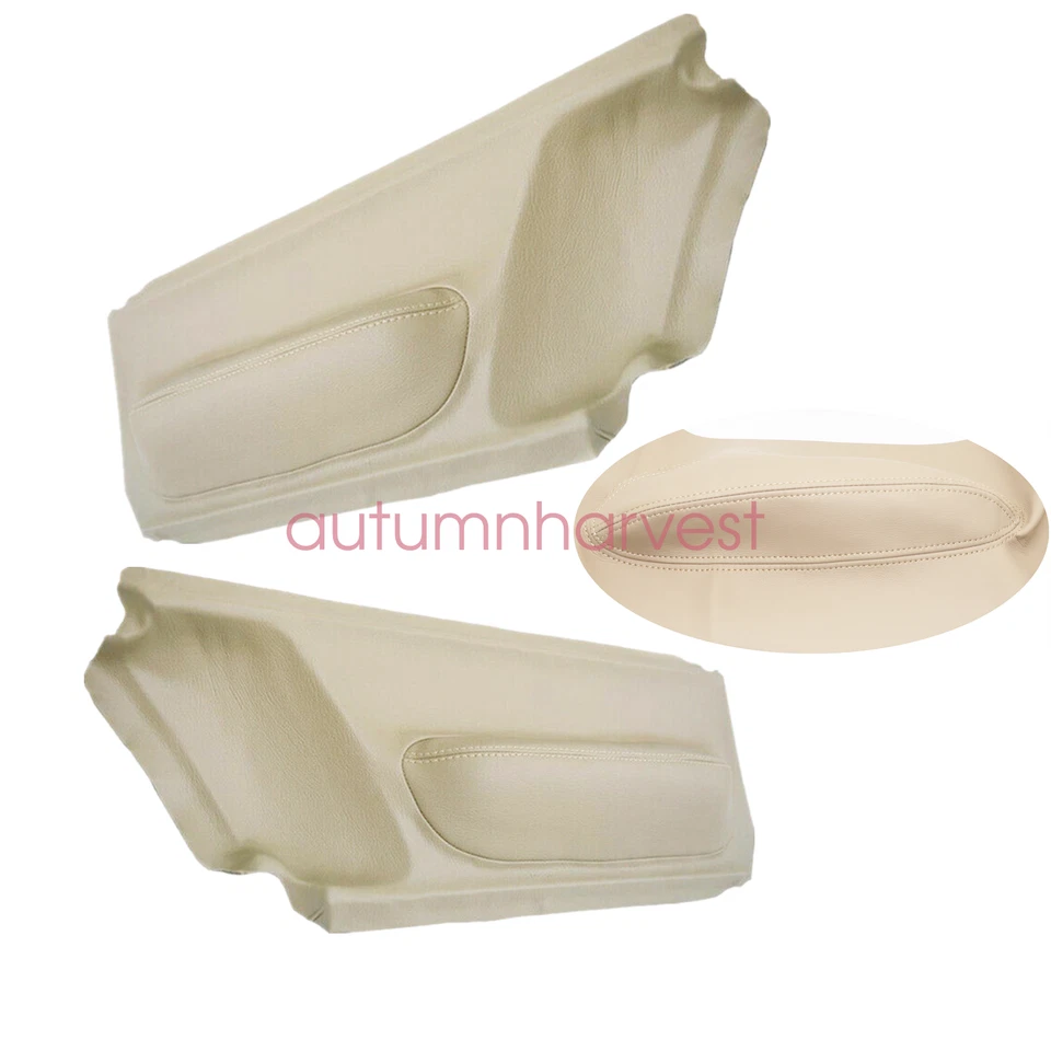 Tarjetas de inserción de panel de puerta aptas para Volkswagen Beetle 2002 cuero sintético beige. Foto 2 de 4