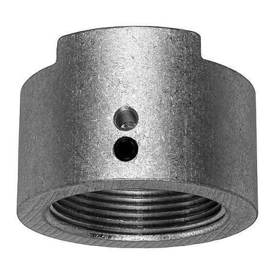 Light Source Mega-Coupler Pipe Adapter, Silver