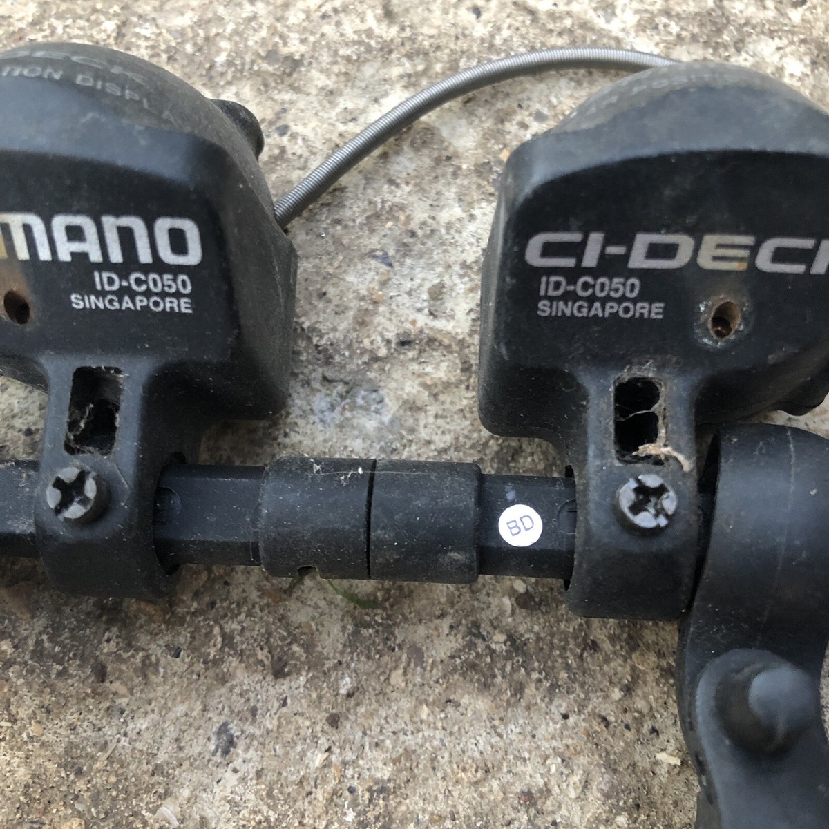 SHIMANO MEGARANGE CI-DECK 7 SPEED ID-C050 HANDLEBAR DIAL