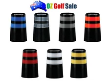 8pcs .355" & .370" GolfWorks Premium 4R Designer Iron Ferrules - 7 Colors