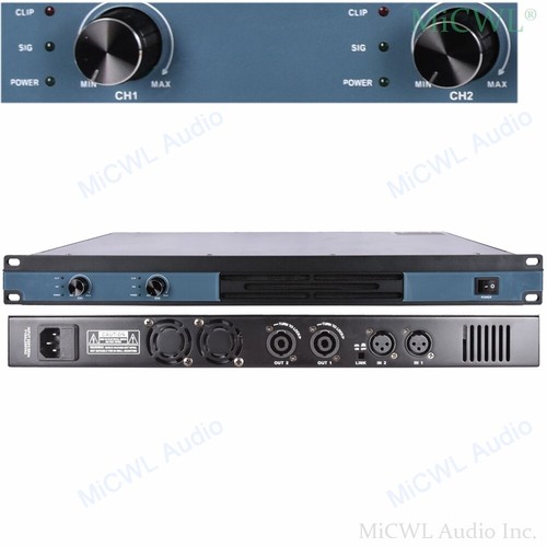 Digitale Endstufe 5200 W 4 Kanal Bühne Audio Lautsprecher AMP 2 CH 2600 Watt - Bild 2 von 13