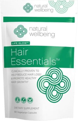 Natural Wellbeing - Hair Essentials Natural Hair Growth Supplement for Women and
