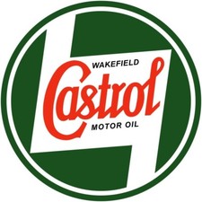 Wakefield Castrol Motor Oil NEW Sign: 28" Dia. Round AMERICAN STEEL