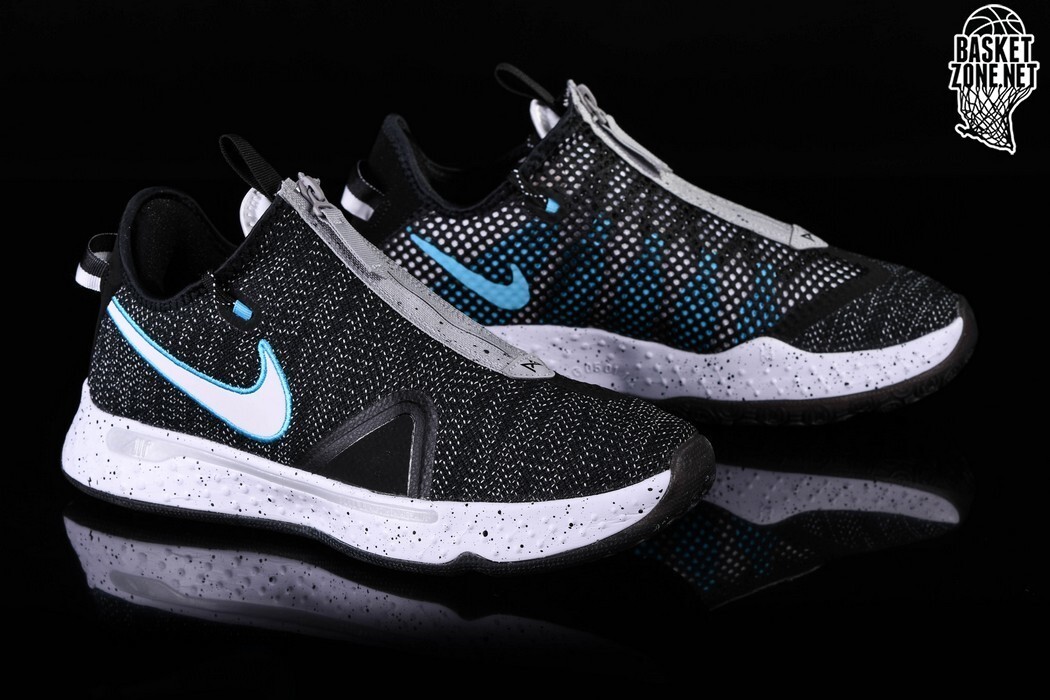 Nike PG4 MENS Sneakers Shoes Black Paul George Basketball CD5079