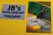 2021 Bowman’s Best Pedro Pineda Gold Refractor Auto Autograph #ed 46/50 Oakland