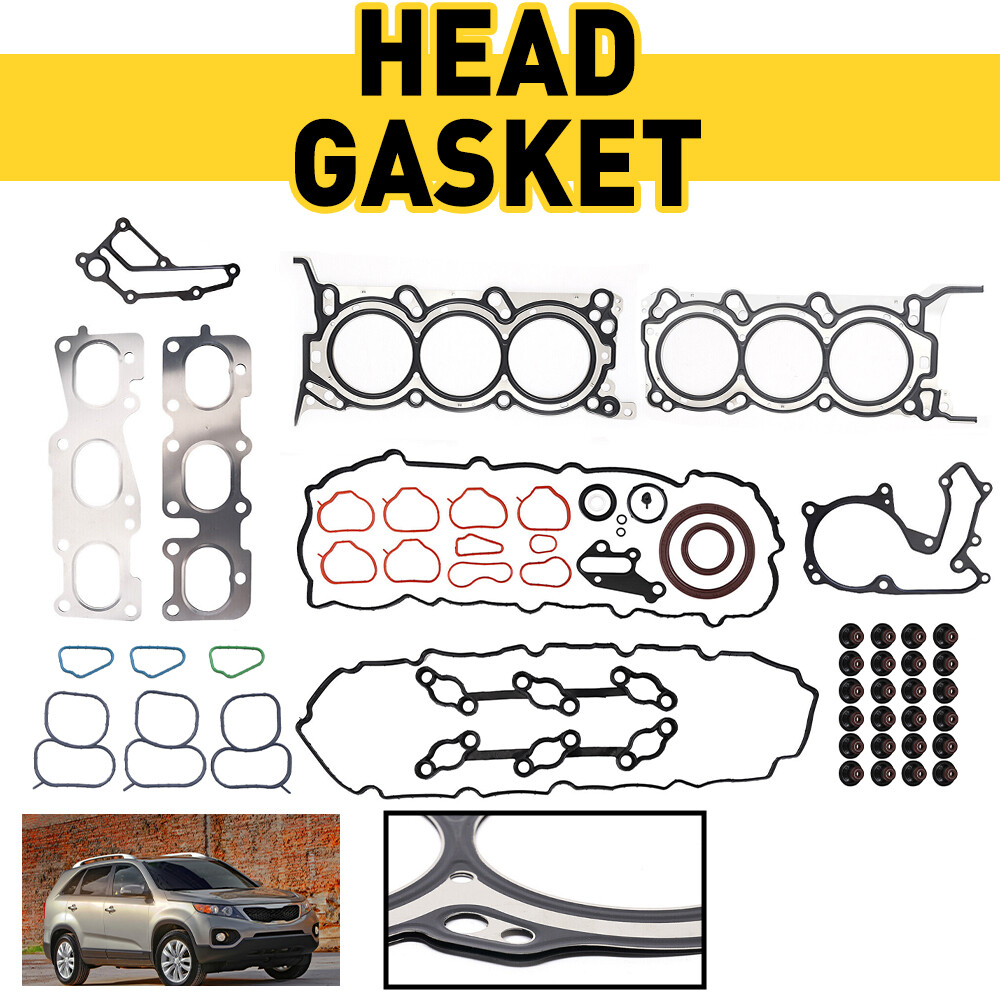 Head Gasket Set Kit For 3.5L 201123 Kia Sorento 201012 Hyundai Santa
