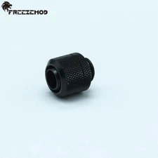 3/8"ID 1/2"OD 10/13mm Compression Fitting for Soft Tubing 10/13 10/13mm Black