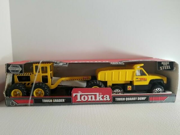 tonka steel grader vehicle