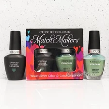 CUCCIO Veneer Match Makers - DUBAI ME AN ISLAND 6046 Gel & Nail Lacquer Duo Kit
