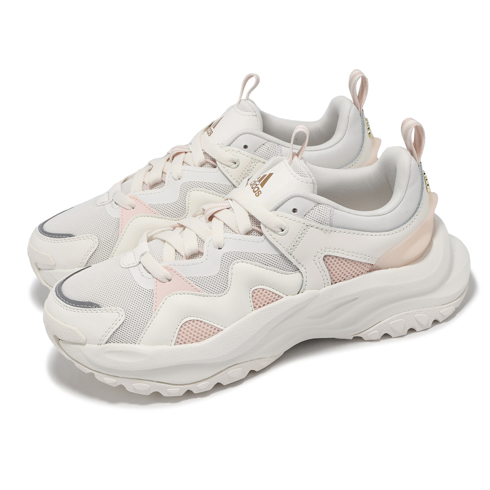 женская повседневная обувь adidas Maxxwavy W Chalk White Wonder Quartz Gold IF6890