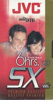 Sealed Jvc 6 Hrs Ep Mode / T-120 Premium Quality Sx Blank Vhs Tape Sealed Jvc 6 Hrs Ep Mode / T-120 Premium Quality Sx Blank Vhs Tape