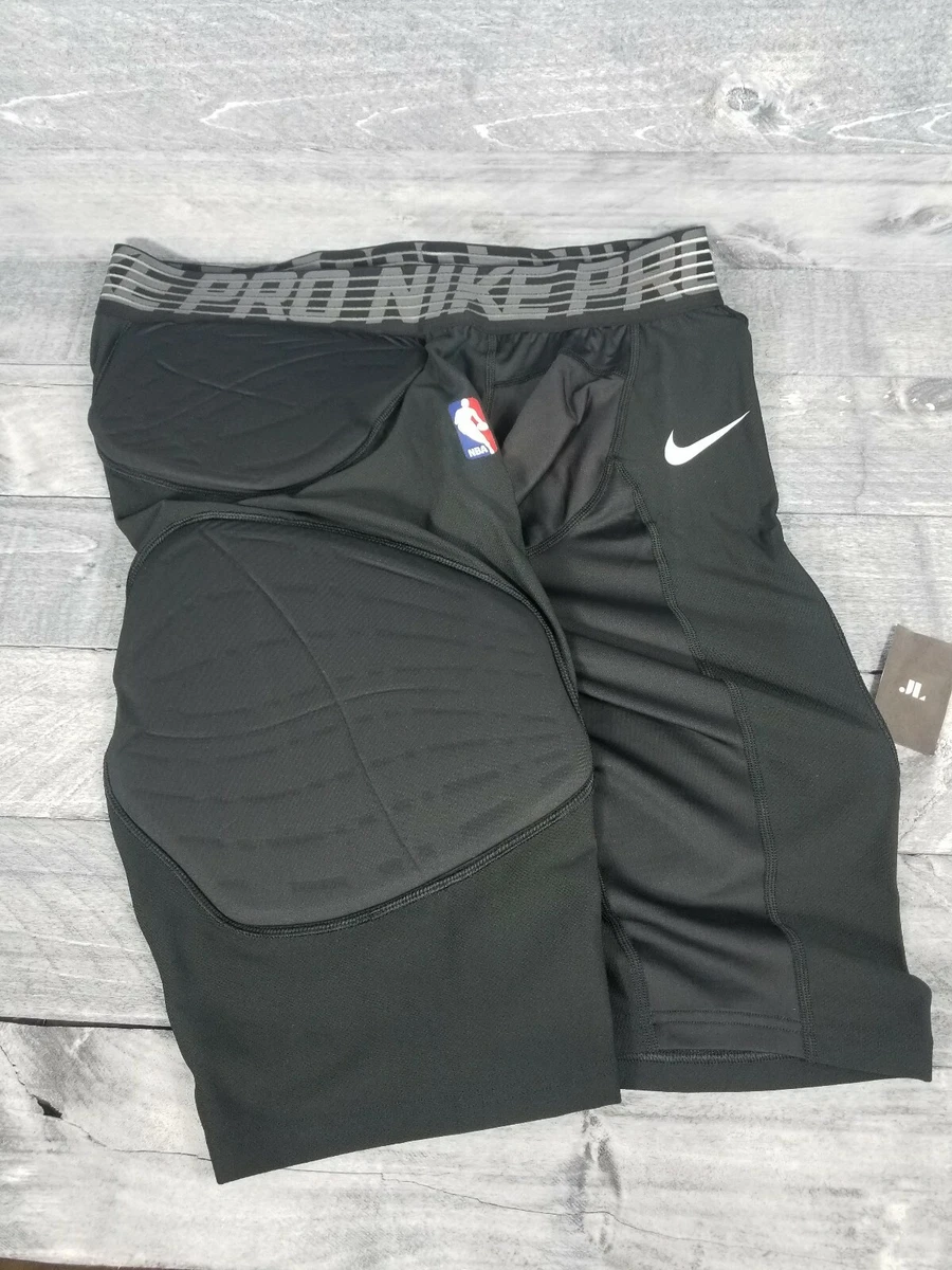 Nike NBA Hyperstrong Padded Basketball Compression Shorts Sz 3XLT 881966-010