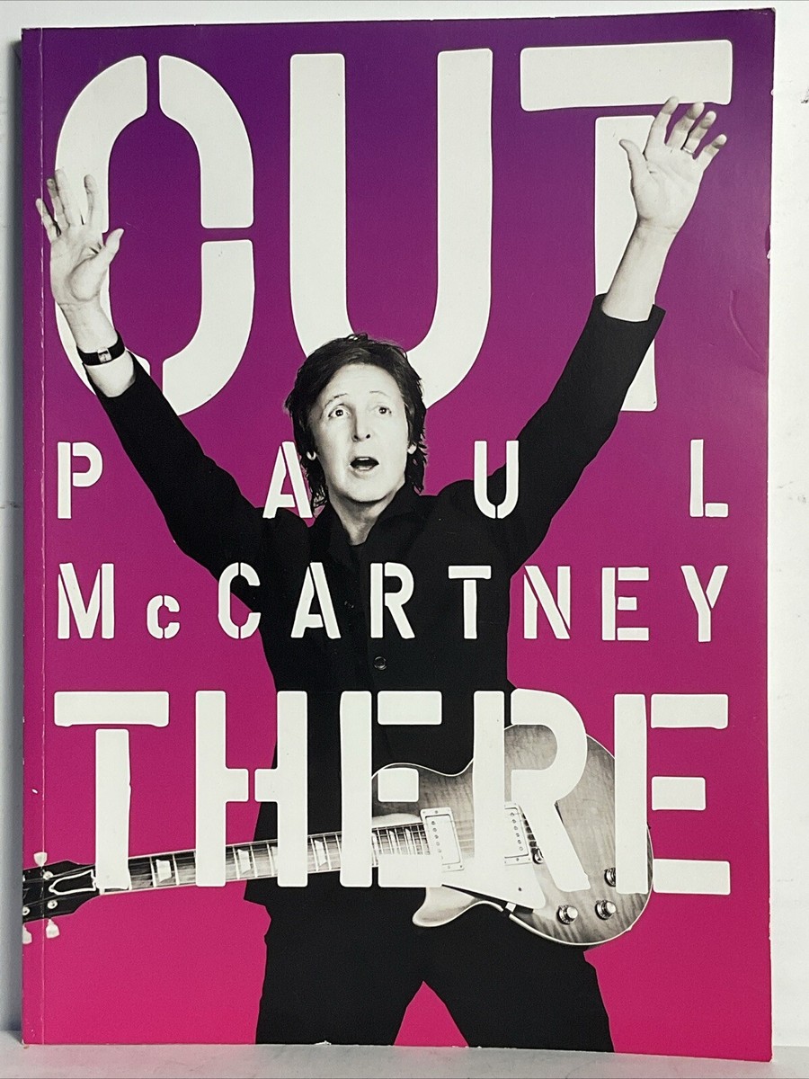 BEATLES PAUL McCARTNEY 2014 OUT THERE TOUR CONCERT PROGRAM BOOK