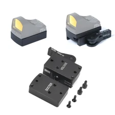 Fits DOC/RMR QD Mount Mini Red Dot Sight Auto Lock Riser Plate Picatinny