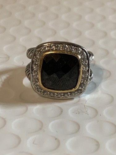 Womens Black Onx Ring Size 7 Costume 