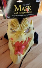 VTG 1996 Nu-Skin Paper Magic Group Monster Halloween Mask with Hologram Eyes NEW