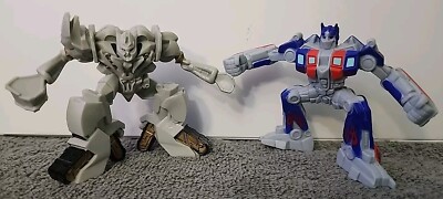 Transformers Optimus Prime & Megatron 3'' Cake Toppers Bakery Crafts 2011