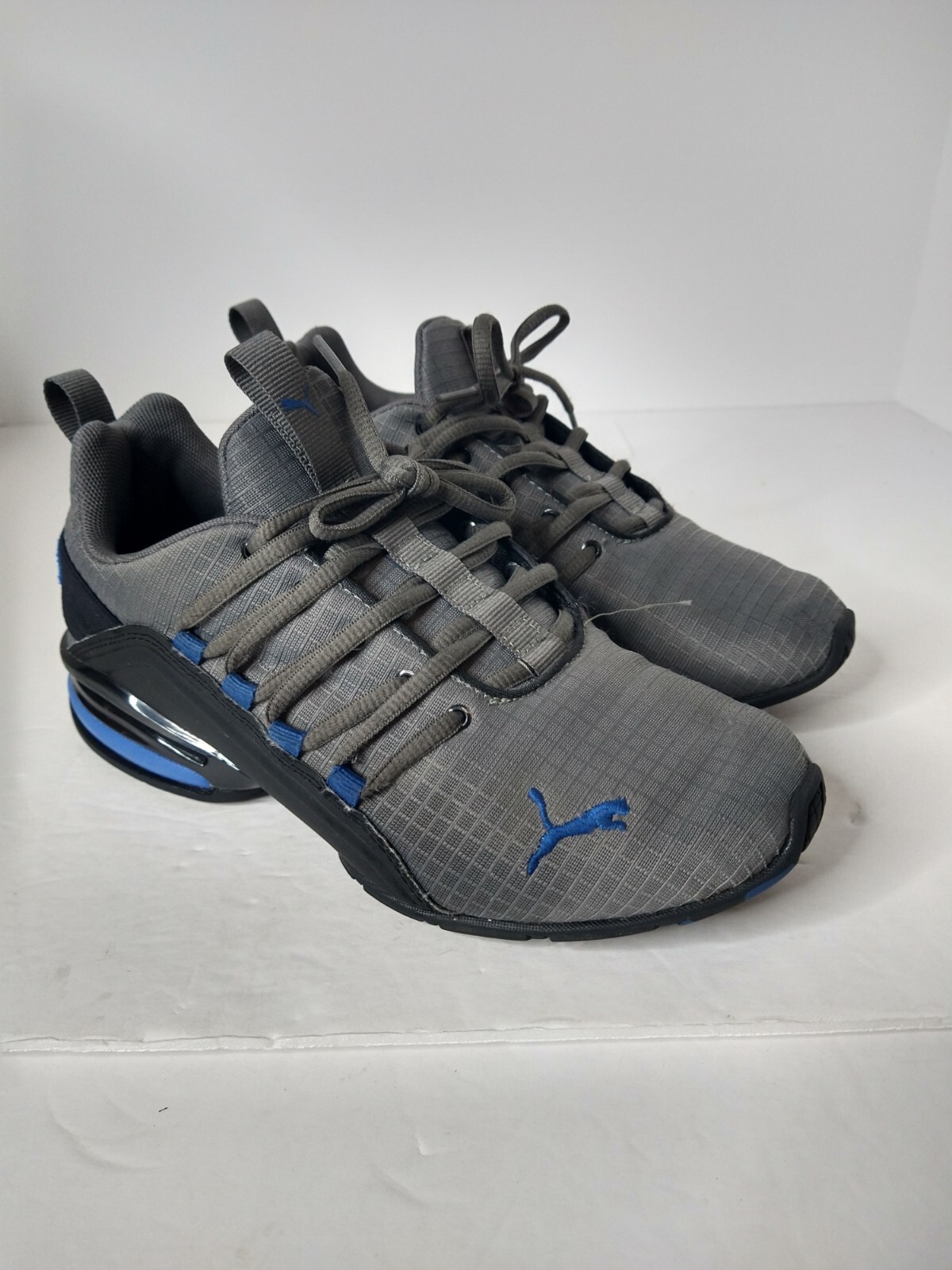 Puma Axelion Rip 193279-02 Gray Canvas 