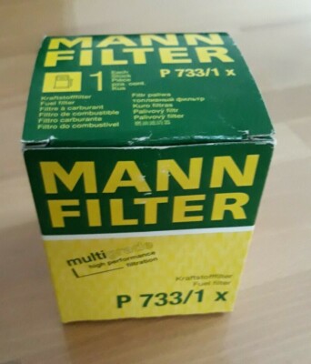 Mann-Filter | Kraftstofffilter mit Dichtungen (P 733/1 x) für Renault Opel für