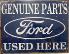 Ford Tin Sign for Wall Vintage Metal! 12.5'' x 16''