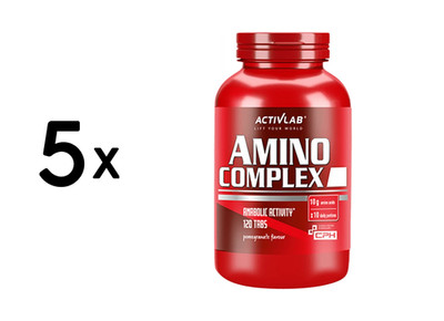 5 x Activlab Amino Complex (120) Pomegranate (36,97 EUR/kg)
