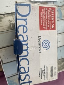 Sega PAL Dreamcast Console Boxed  Matching Serial No Insert Or Manual