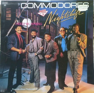 Commodores Nightshift RED TRANSPARENT VINYL Vinyl Single 12inch NEAR MINT