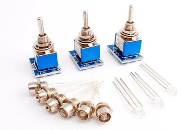 DCC Concepts CMSG Switch Pack 3 pk Green LED