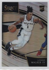 2018-19 Panini Select Courtside Silver Prizm Lonnie Walker IV #271 0t07